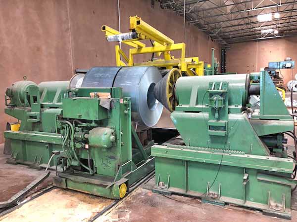 60 x .090 x 25,000 Lb MCKAY Cut-To-Length Line, 12' Stacker, L-R Direction