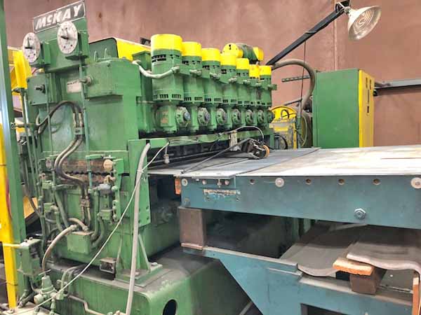 60 x .090 x 25,000 Lb MCKAY Cut-To-Length Line, 12' Stacker, L-R Direction