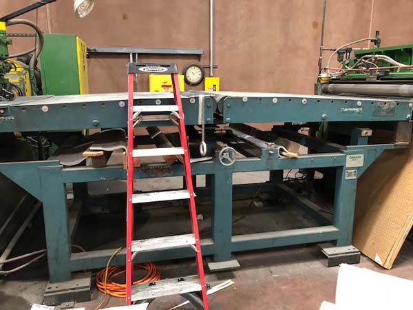 60 x .090 x 25,000 Lb MCKAY Cut-To-Length Line, 12' Stacker, L-R Direction