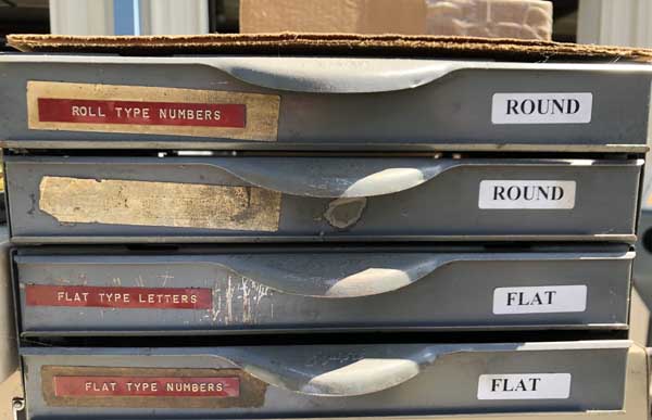 SCHMIDT Marking Machine, 4 Ton Pressure, 10 x 5 Table, 2 HP