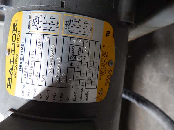 13 GPM, 1200 PSI CHIPBLASTER Thru-Spindle Variiable Speed High Pressure Coolant