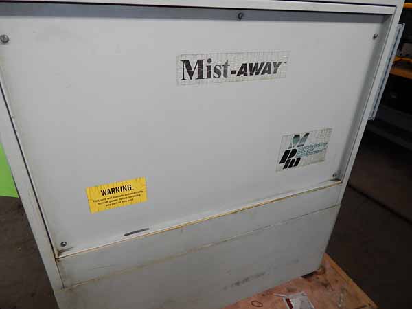 1,500 CFM MISTBLASTER Mist Remover, .25 PSI Min Negative, 30 PSI Max Output