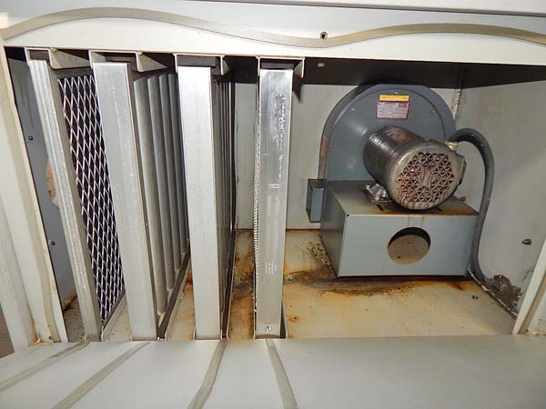 1,500 CFM MISTBLASTER Mist Remover, .25 PSI Min Negative, 30 PSI Max Output