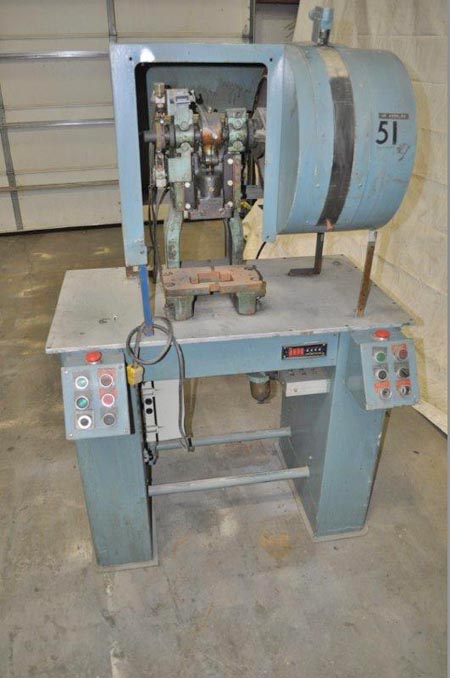3 Ton BENCHMASTER OBI Press, 1 Str, 7-1/2 SH, 11.25 x 6.5 Bed, 0 to 600 SPM