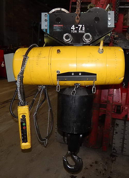 4 Ton BUDGET Hoist, Pendant and Remote Control, Dual Speed Lift & Trolley