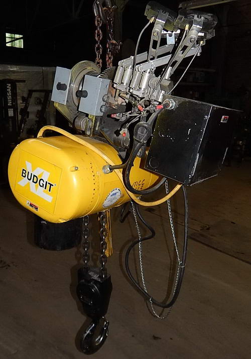 4 Ton BUDGET Hoist, Pendant and Remote Control, Dual Speed Lift & Trolley
