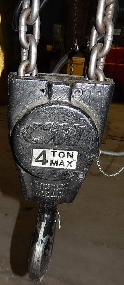 4 Ton BUDGET Hoist, Pendant and Remote Control, Dual Speed Lift & Trolley