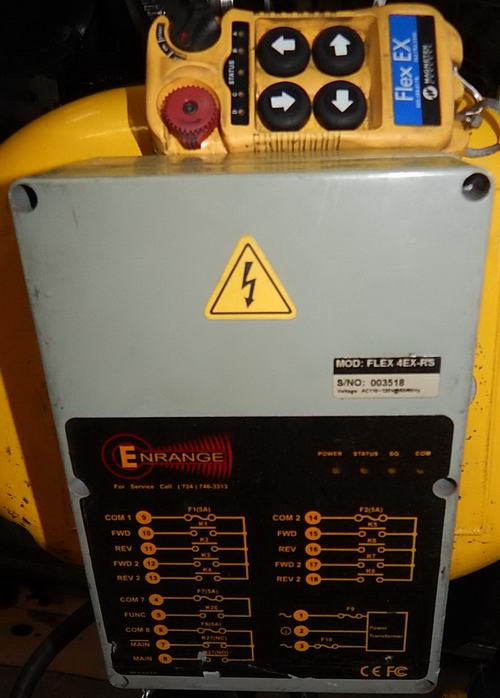 4 Ton BUDGET Hoist, Pendant and Remote Control, Dual Speed Lift & Trolley