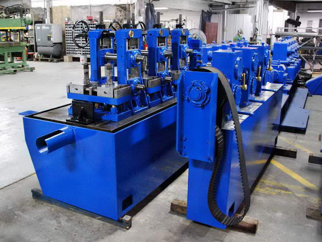 3 x .134 TUREK & HELLER High Frequency Tube Mill Line, Right-to-Left