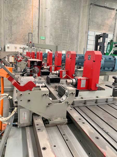 Tube Welding & Drilling Line, 5 GSS, 10M Max Length, (12) Drilling Heads,