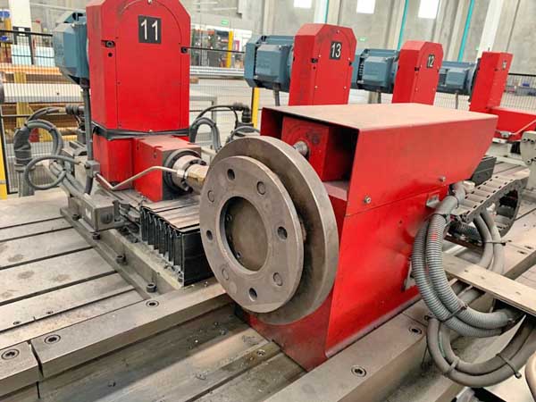 Tube Welding & Drilling Line, 5 GSS, 10M Max Length, (12) Drilling Heads,