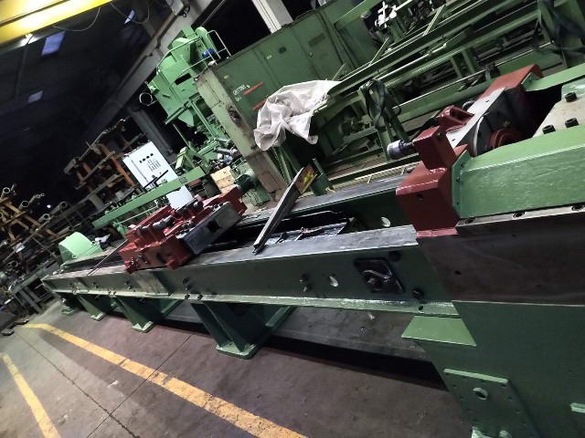 66,000 Lb MARIO FRIGERIO Sgl Pull Draw Bench, 110,000 Lb Push-Pointer, 103 kW