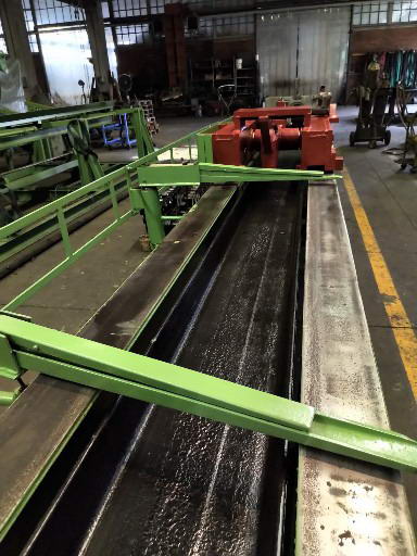 66,000 Lb MARIO FRIGERIO Sgl Pull Draw Bench, 110,000 Lb Push-Pointer, 103 kW