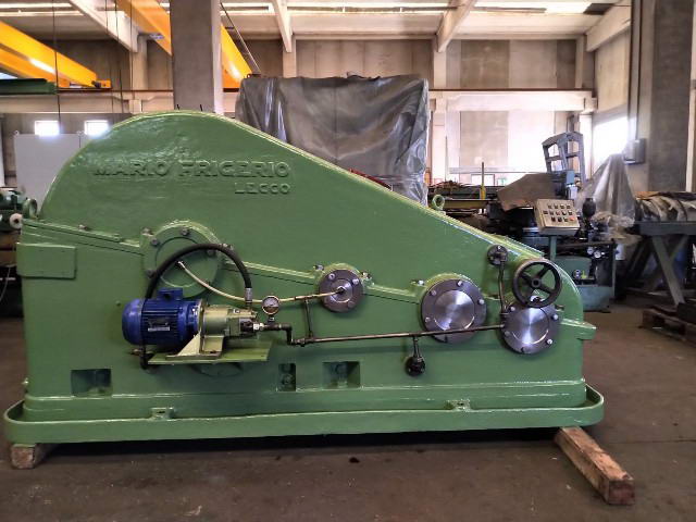 66,000 Lb MARIO FRIGERIO Sgl Pull Draw Bench, 110,000 Lb Push-Pointer, 103 kW