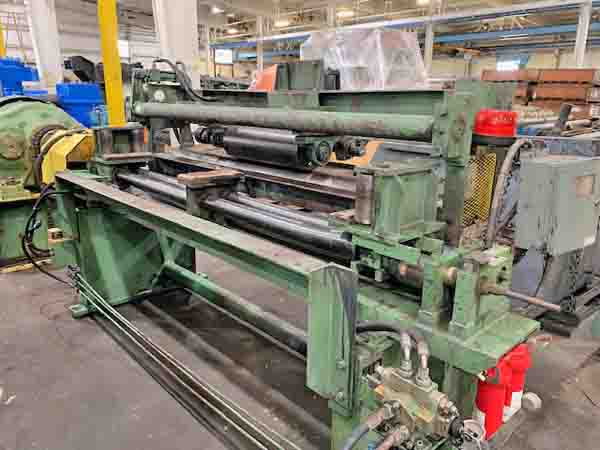 72 x .230 x 60,000 Lb HERR VOSS / PROECO Cut-to-Length Line, Left-to-Right