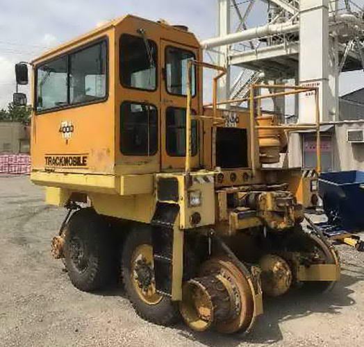 TRACKMOBILE 4000TM Car Puller, 25K Lbs (Sgl) and 40K Lbs (Dbl) Tractive Capacity