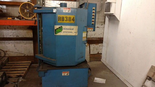 30 Dia DUNNAGE WASH SYSTEMS Drum Style Parts Washer, 2000, (2) Available