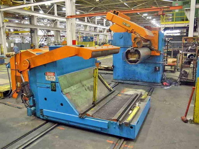 60 x 10 x 40,000 Lb PAXSON Slitting Line