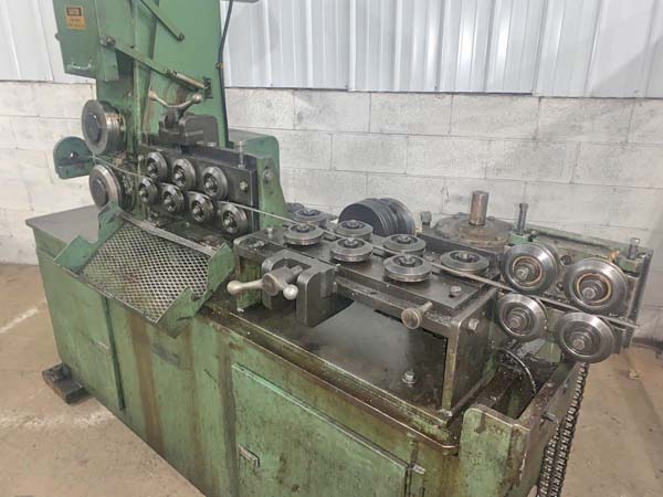 1/2 RMG 2-Plane Straightener, (2) Pair Entry Guide Rolls, Pair Pinch Feed Rolls