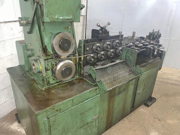 1/2 RMG 2-Plane Straightener, (2) Pair Entry Guide Rolls, Pair Pinch Feed Rolls