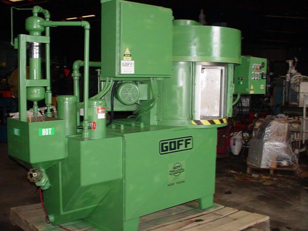 13 Dia x 16 H GOFF Spinner Hanger Parts Washer, 100 Lb Part, (2) 5 HP