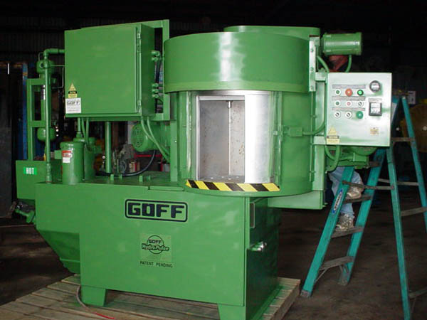 13 Dia x 16 H GOFF Spinner Hanger Parts Washer, 100 Lb Part, (2) 5 HP