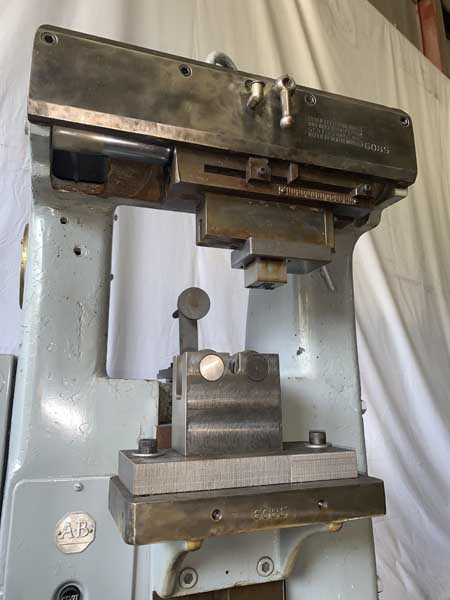 SCHMIDT Marking Machine, 4 Ton Pressure, 7 Lines @ 1/16 to 2 Lines @ 1/4 , 2 HP