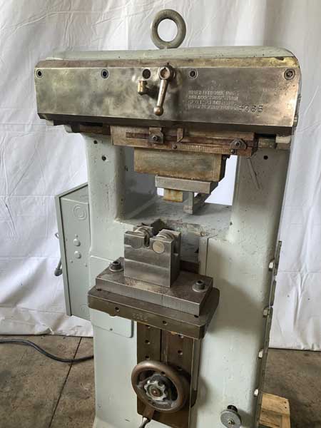 SCHMIDT Marking Machine, 4 Ton Pressure, 7 Lines @ 1/16 to 2 Lines @ 1/4 , 2 HP