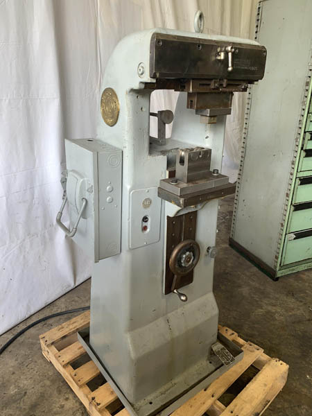 SCHMIDT Marking Machine, 4 Ton Pressure, 7 Lines @ 1/16 to 2 Lines @ 1/4 , 2 HP