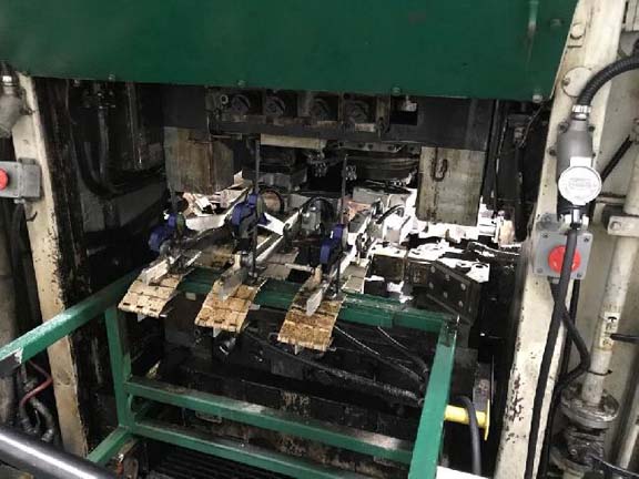 2000 Ton SUMITOMO Automatic 4 Stage Transfer Forging Line, Side & Bottom K.O.