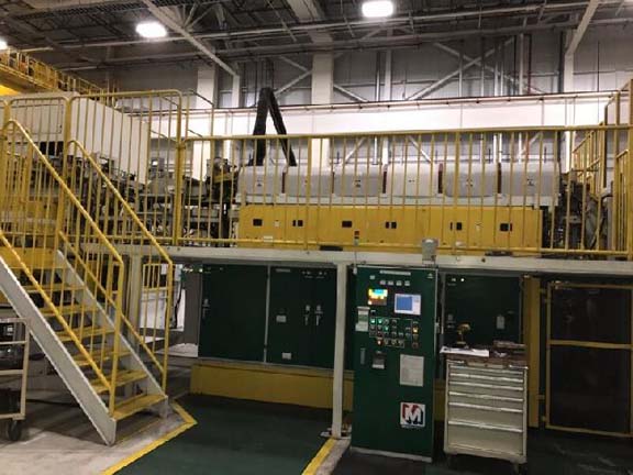 2000 Ton SUMITOMO Automatic 4 Stage Transfer Forging Line, Side & Bottom K.O.