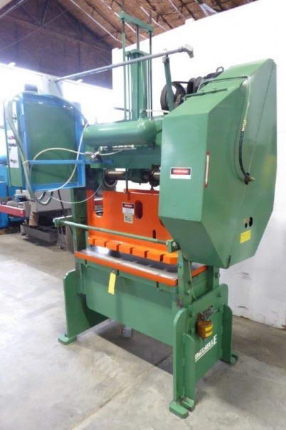 40 Ton ROUSSELLE SSDC Press, 2 Str, 6 SH, 3 Adj, 22 x 44 Bed, 3 HP