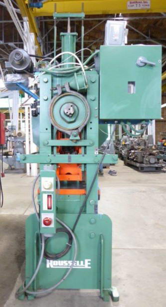 40 Ton ROUSSELLE SSDC Press, 2 Str, 6 SH, 3 Adj, 22 x 44 Bed, 3 HP