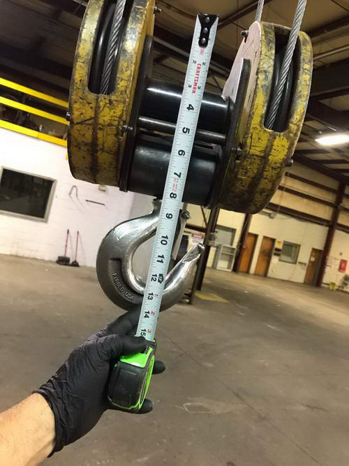 10 Ton RMT Crane, 45' Span, 12' Under Hook, 147' Runway, Pendant/Remote Control