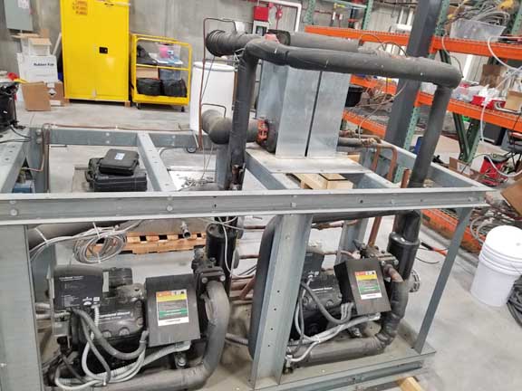 50 Ton DRAKE Air Cooled Chiller, Separate Air Cooled Condensor Unit, 2013