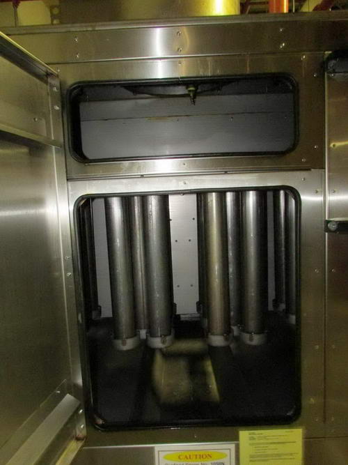 8,000 CFM HELICAL DYNAMICS Oil / Mist Collector, Stainless Steel, 25 HP