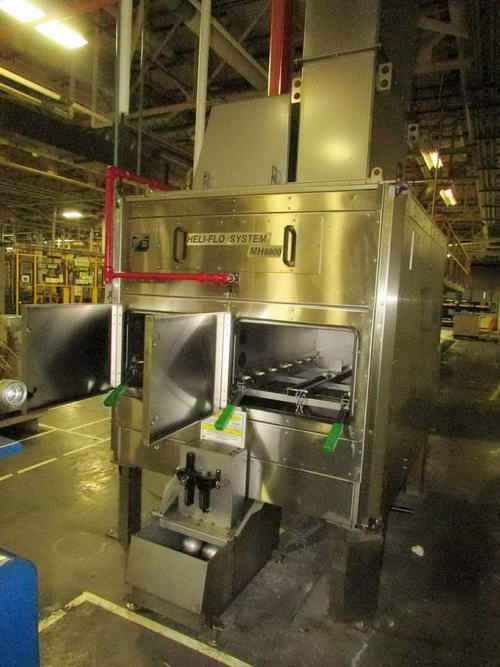 8,000 CFM HELICAL DYNAMICS Oil / Mist Collector, Stainless Steel, 25 HP