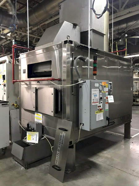 12,000 CFM HELICAL DYNAMICS Oil / Mist Collector, Stainless Steel, 40 HP