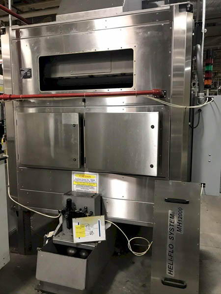 12,000 CFM HELICAL DYNAMICS Oil / Mist Collector, Stainless Steel, 40 HP