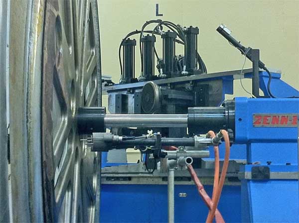 DENN CNC Spin Forming Machine, 157.48 Cap, Siemens 840D CNC, 134 HP, 2014