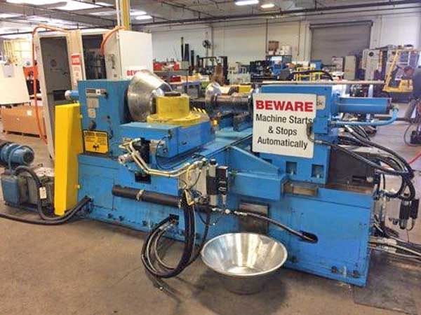 AUTOSPIN 3-Axis, 2-Roller Spinning Machine, 25 Center Ht, 50 HP