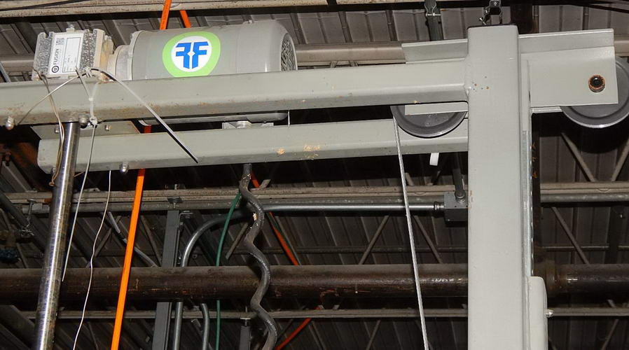 FUSION Stainless Steel Mixer, Rolling Stand, 65 Motorized Impeller Lift, 3 HP