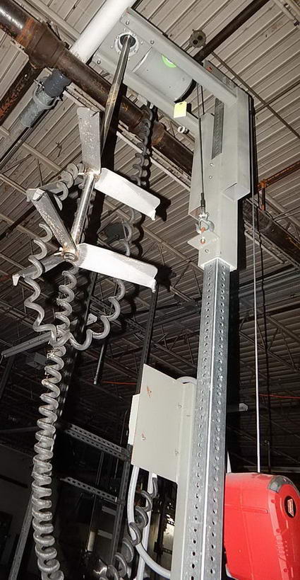 FUSION Stainless Steel Mixer, Rolling Stand, 65 Motorized Impeller Lift, 3 HP