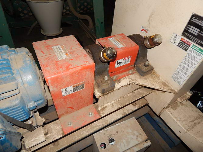 SCHUTTE BUFFALO Hammer Mill With Grizzly Cyclone Separator, (2) Barrels, 20 HP