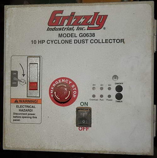 SCHUTTE BUFFALO Hammer Mill With Grizzly Cyclone Separator, (2) Barrels, 20 HP