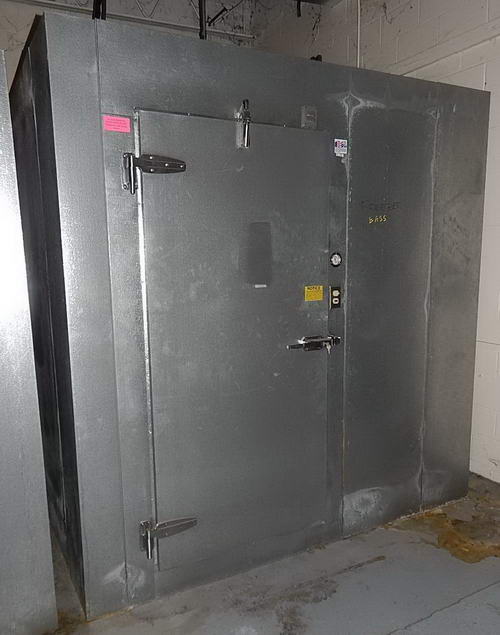 96 x 120 x 96 High CARROLL COOLERS Quick Ship Freezer, 34 x 76-1/4 Opening