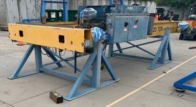 20 Ton DEMAG Overhead Crane, 20' Span, 20' Lift, Remote Control, 2007