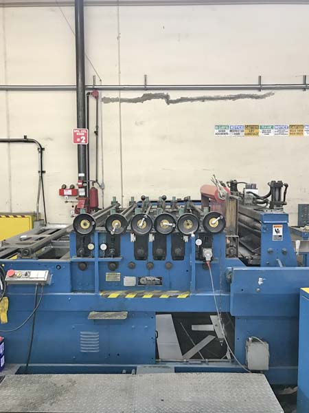 60 x .075 x 20,000 Lb IOWA PRECISION Cut-To-Length Line, .125 Aluminum