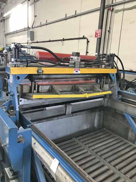 60 x .075 x 20,000 Lb IOWA PRECISION Cut-To-Length Line, .125 Aluminum