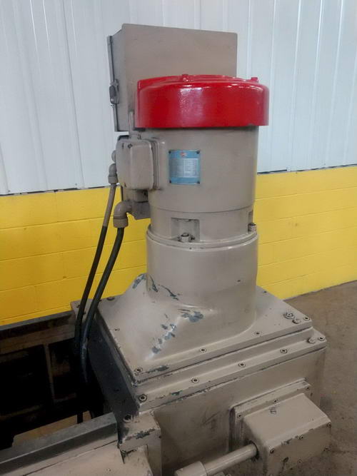 5' x 14 KAUKAUNA Drilling & Tapping Machine, 12 Spdl, Universal Head, 7.5 HP